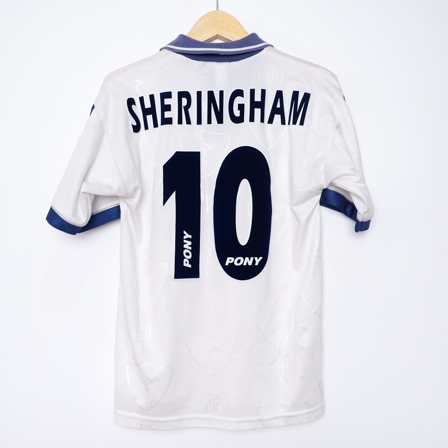Authentic Tottenham Hotspur 1995/97 Home - Teddy Sheringham #10 Size S
