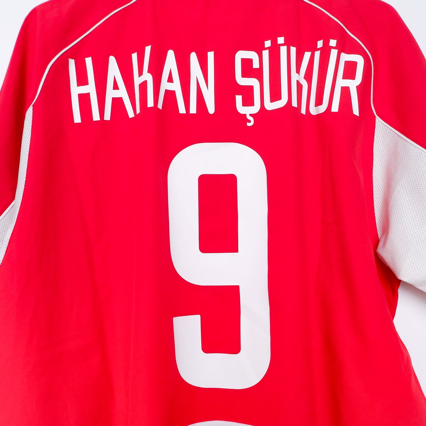 Authentic Türkiye 2002 Home - Hakan Şükür #9 Size L