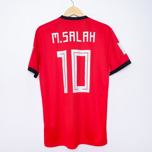 Authentic Egypt 2018 Home - Mohamed Salah #10 Size M