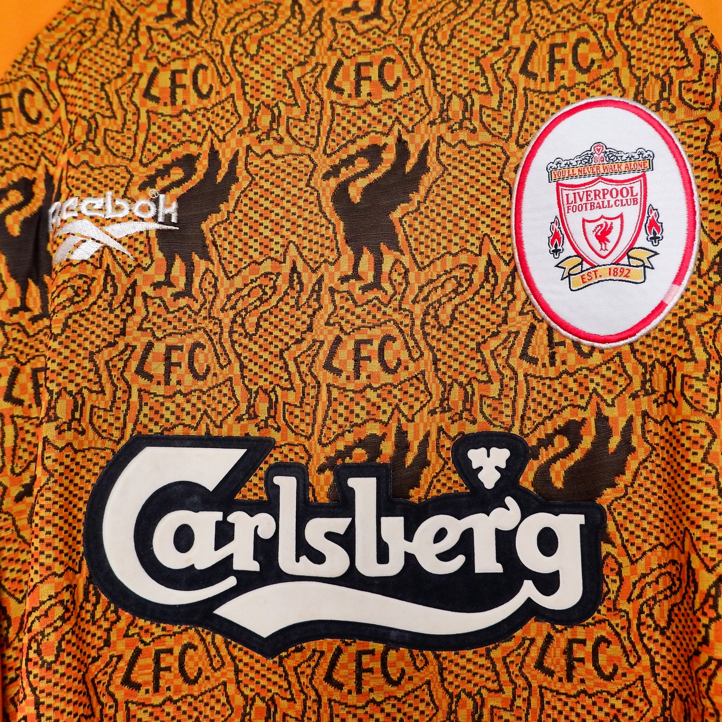 Authentic Liverpool 1996/97 GK - David James #1 Size L (Long sleeve)