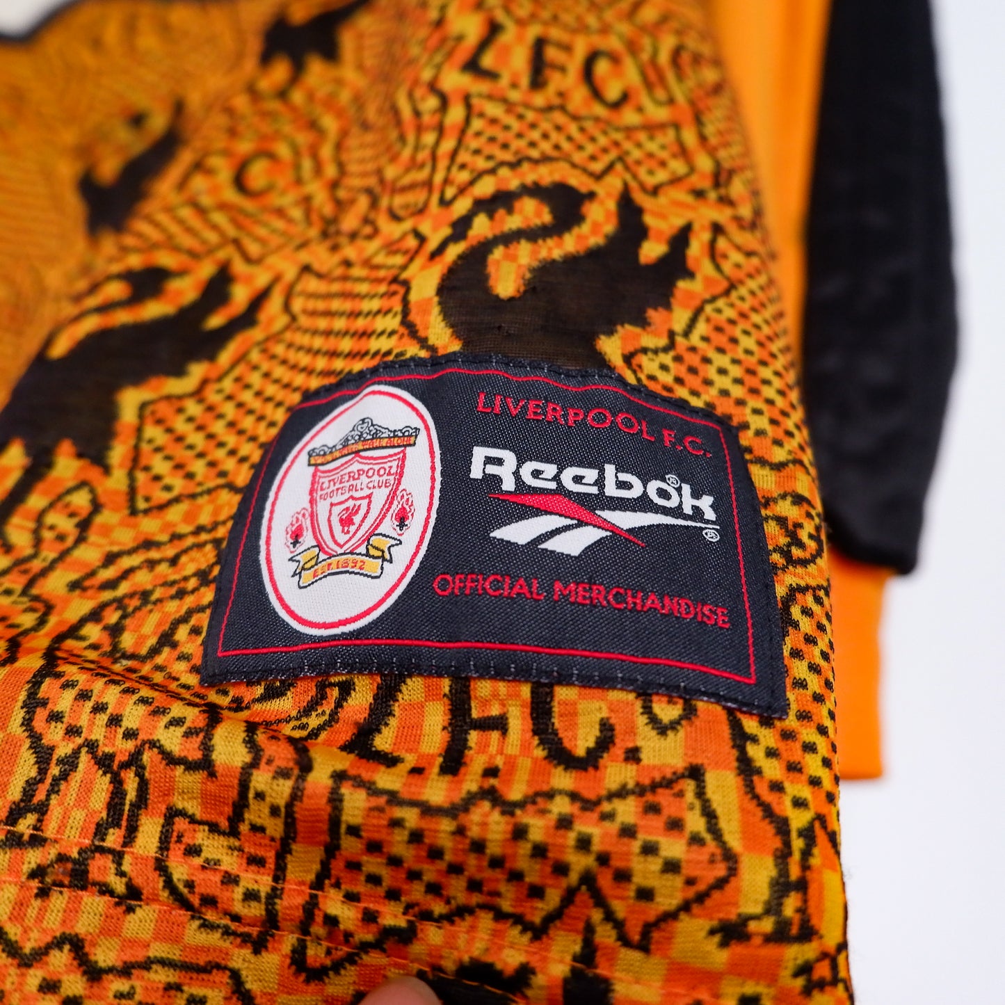 Authentic Liverpool 1996/97 GK - David James #1 Size L (Long sleeve)