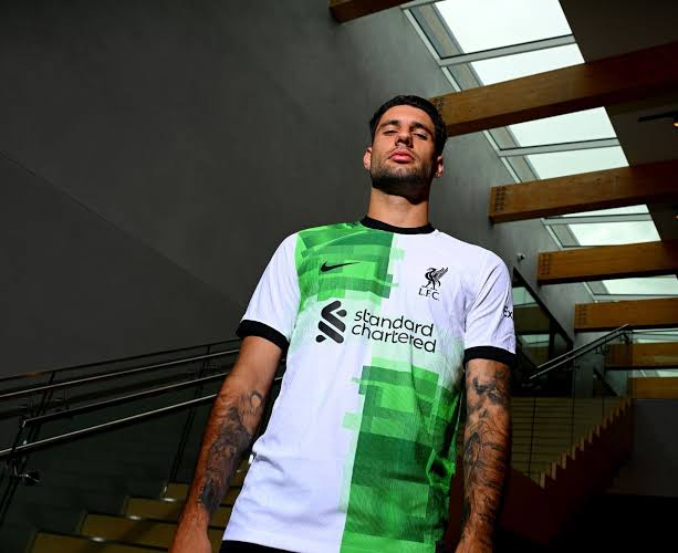 Authentic Liverpool 2023/24 Away - Szoboszlai #8 Size M