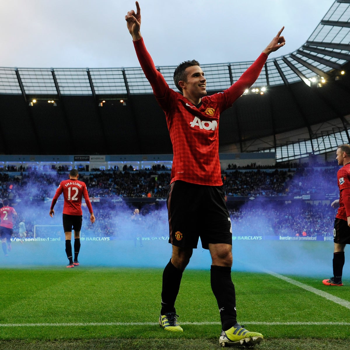 Original Manchester United 2012/13 Home - Van Persie #20 Size S (Long Sleeve)