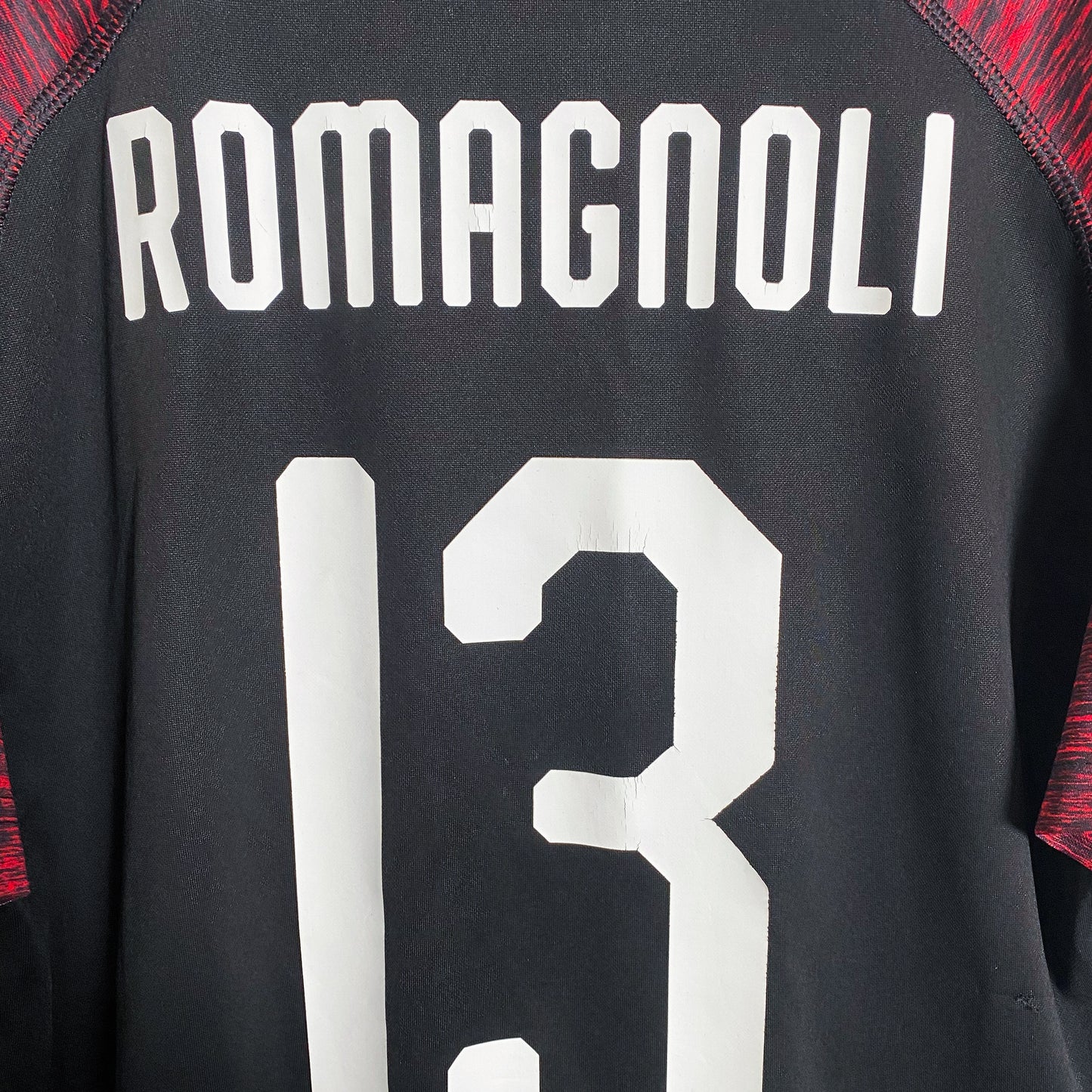 Authentic AC Milan 2018/19 Third - Romagnoli #13 Size L