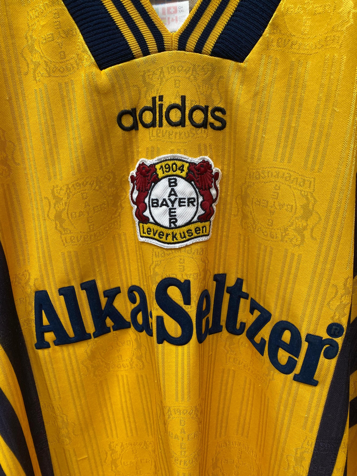 Authentic Bayer Leverkusen 1996/97 Away - Size XXL