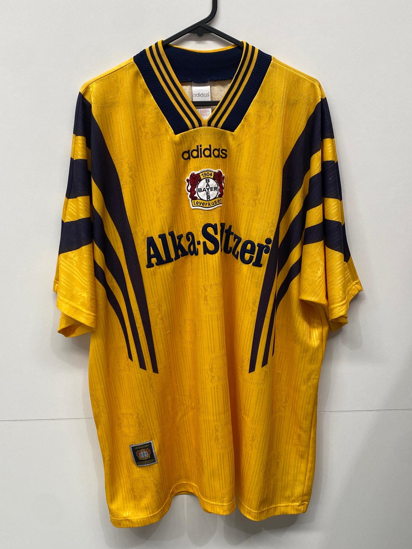 Authentic Bayer Leverkusen 1996/97 Away - Size XXL