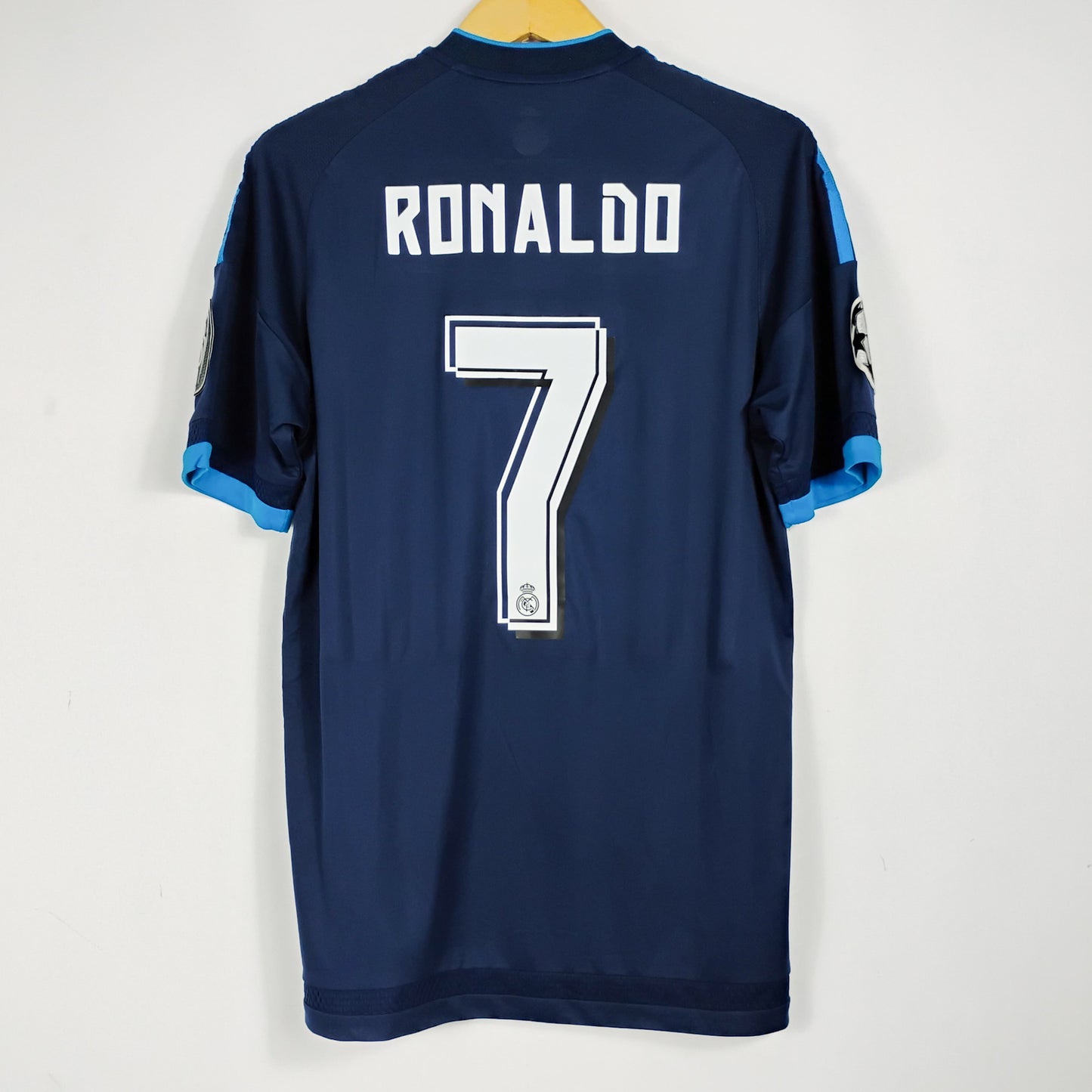 Original Real Madrid 2015/16 Third - Ronaldo #7 Size L fit M (Player issue)
