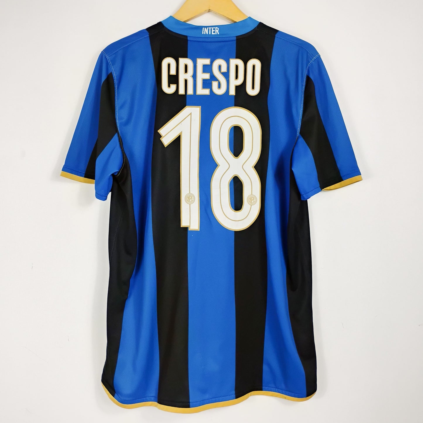 Original Inter 2008/09 Home - Crespo #18 Size L