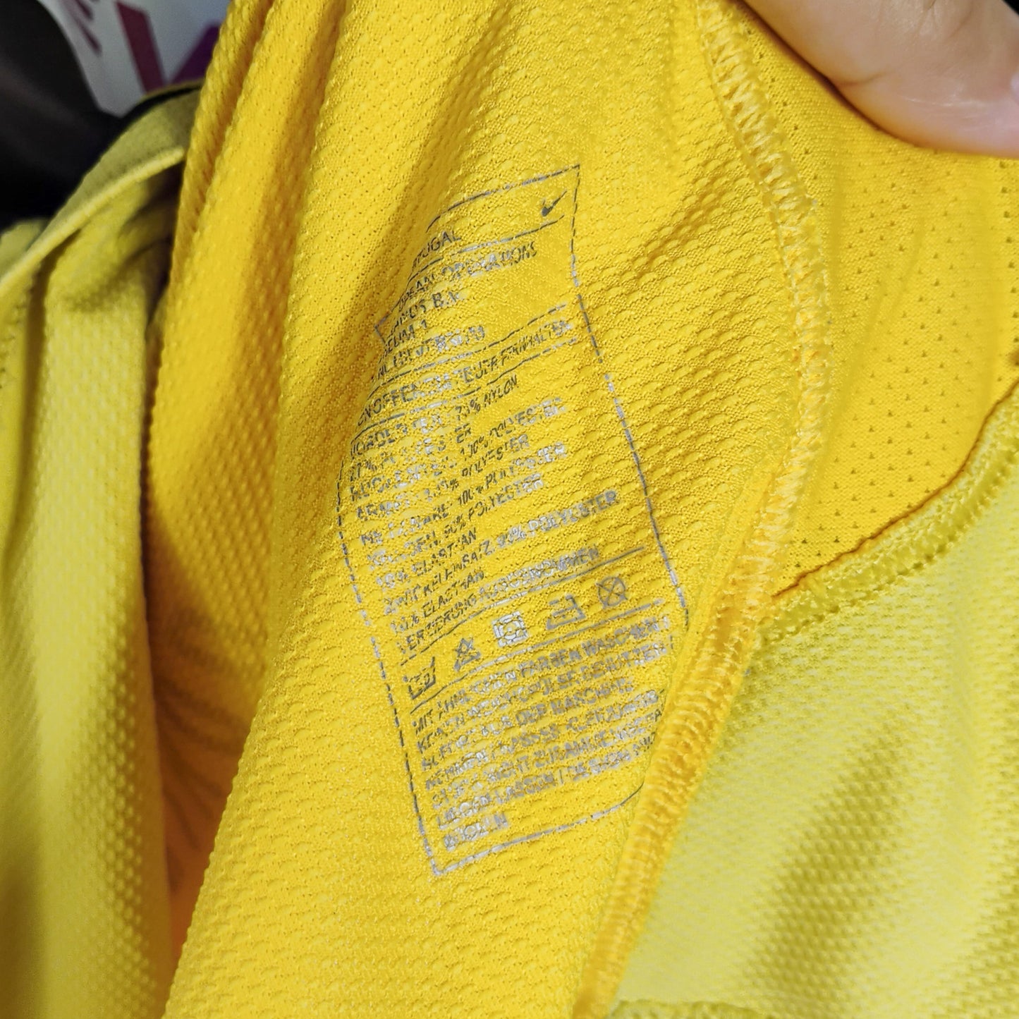 Original Dortmund 2007/08 Home - Hummels #15 Size M (Long sleeve) (Player issue)