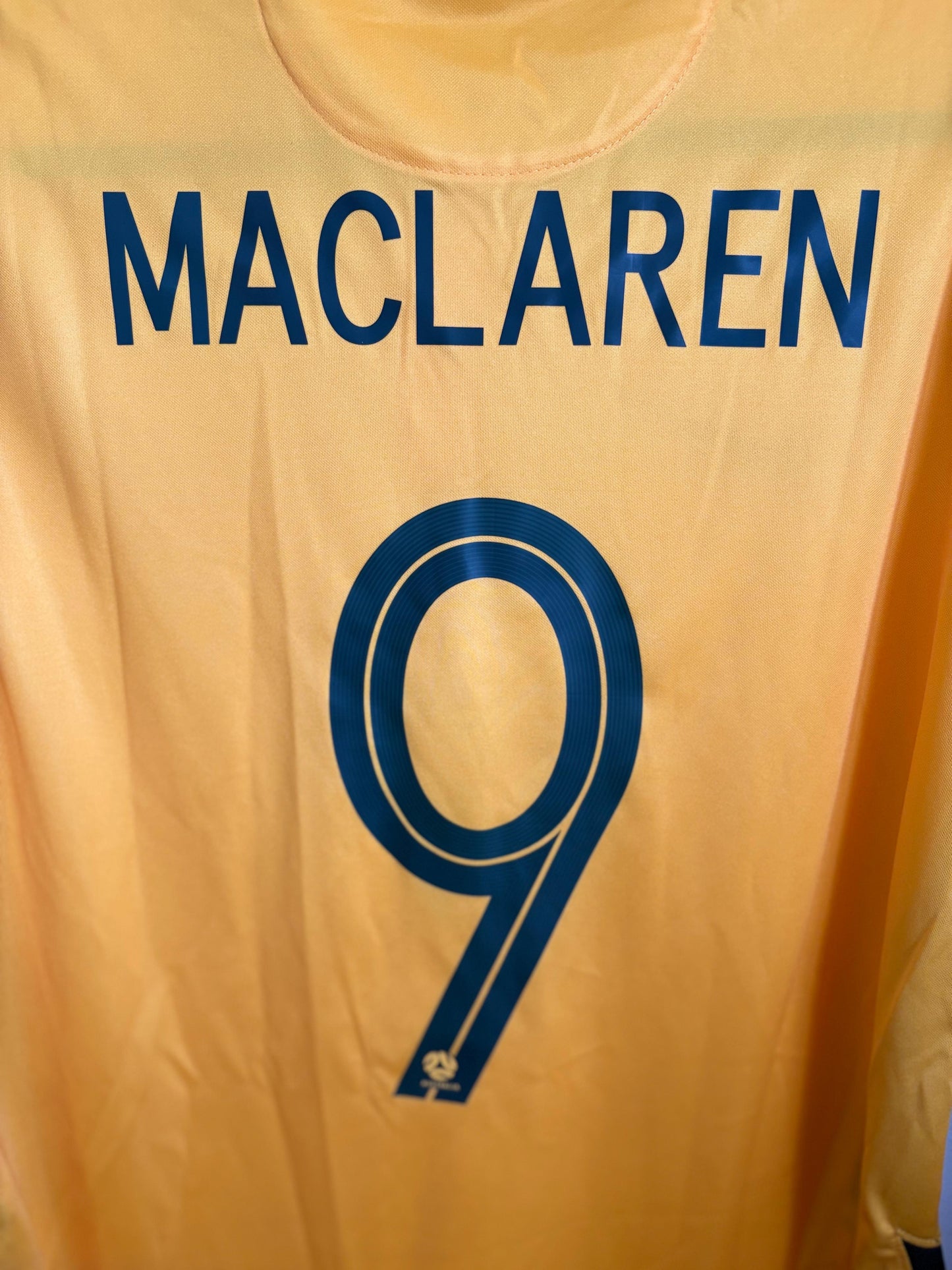 Original Australia 2020/21 Home - Maclaren #9 Size L (Bnwt)