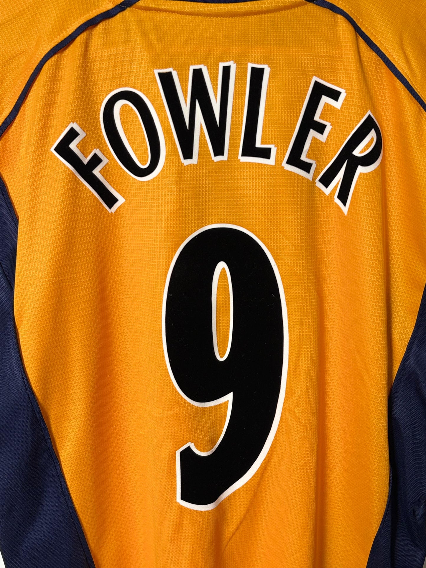 Original Liverpool 2000/01 Away - Fowler #9 Size fit L