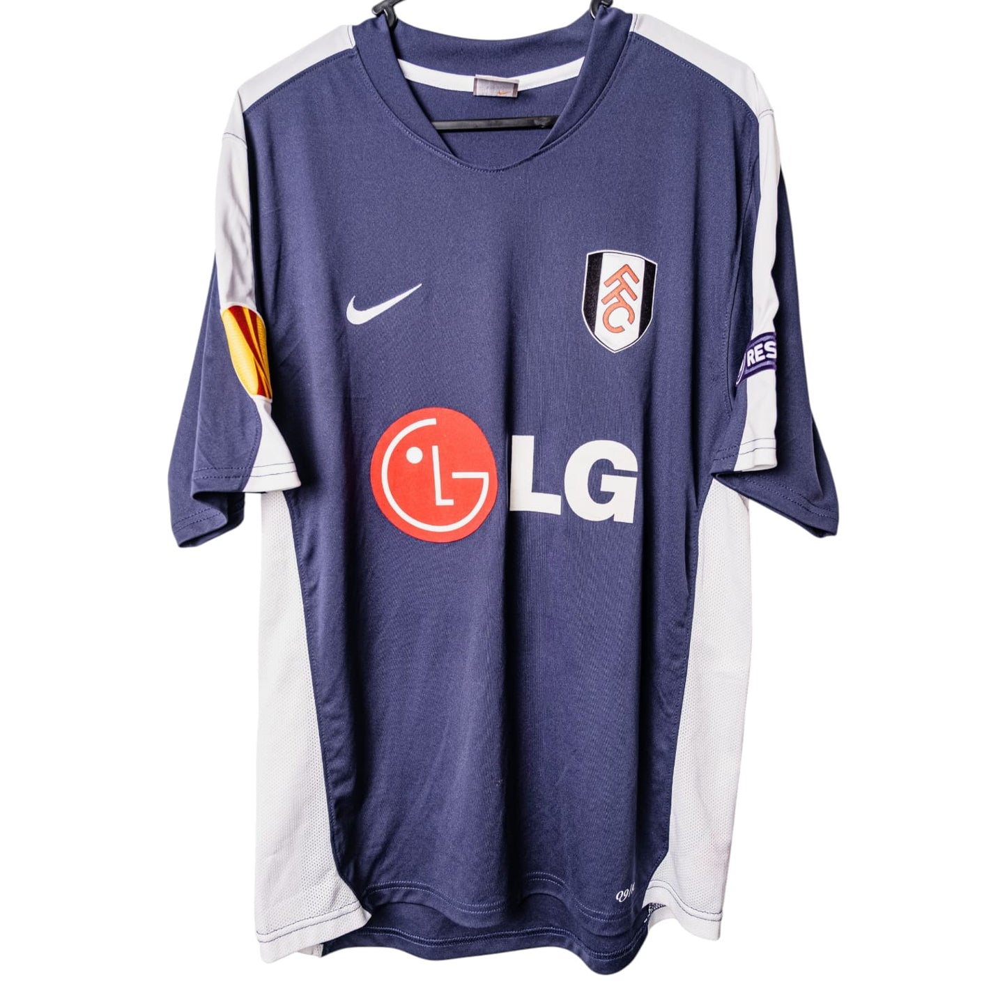 Original Fulham 2009/10 Third - Duff #16 Size M (Matchworn)