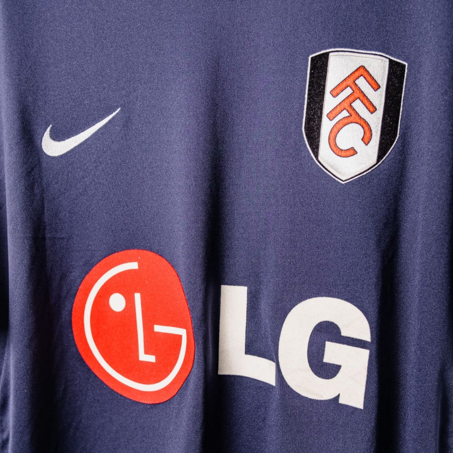Original Fulham 2009/10 Third - Duff #16 Size M (Matchworn)