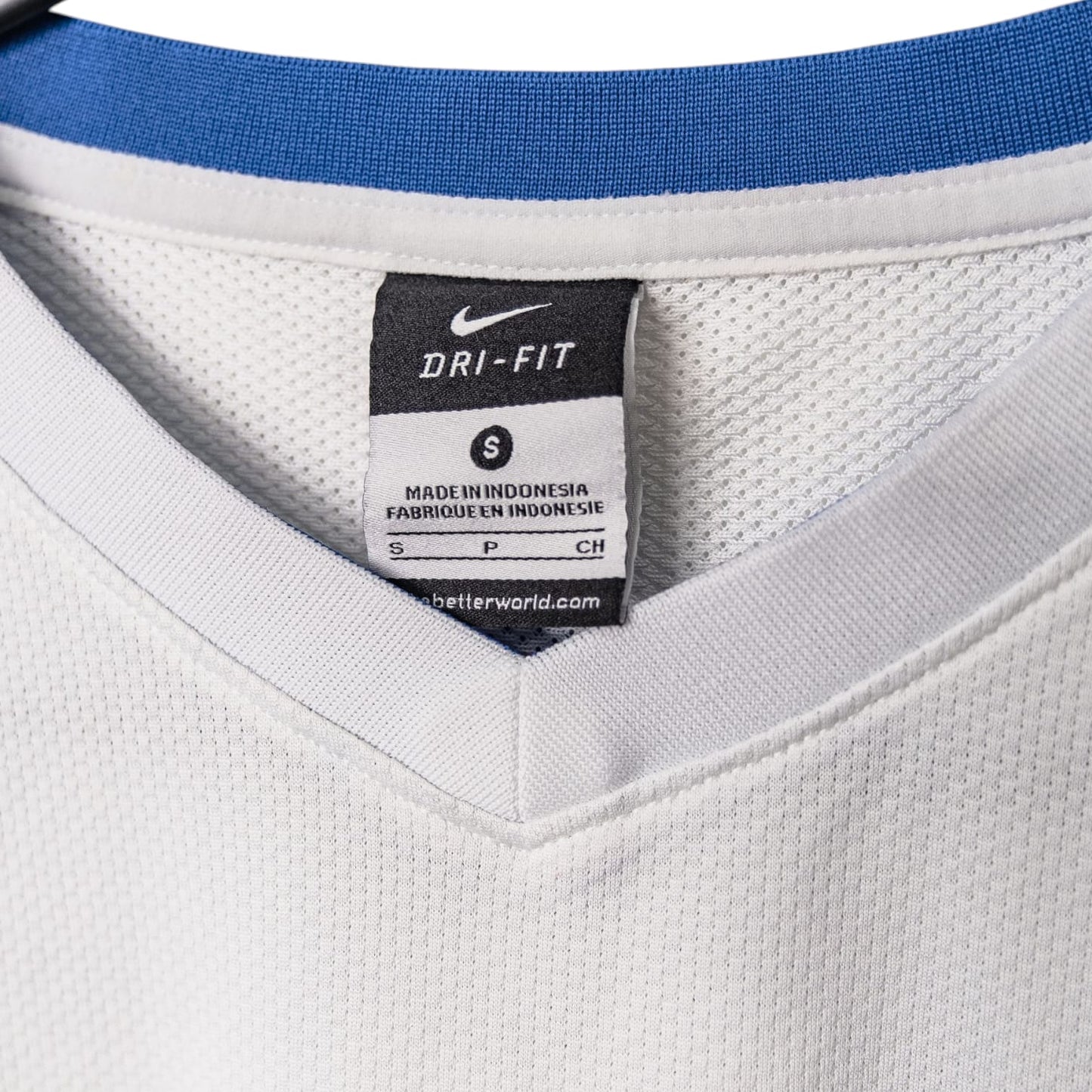 Original Greece 2014 Home - Karagounis #10 Size S (Matchworn)