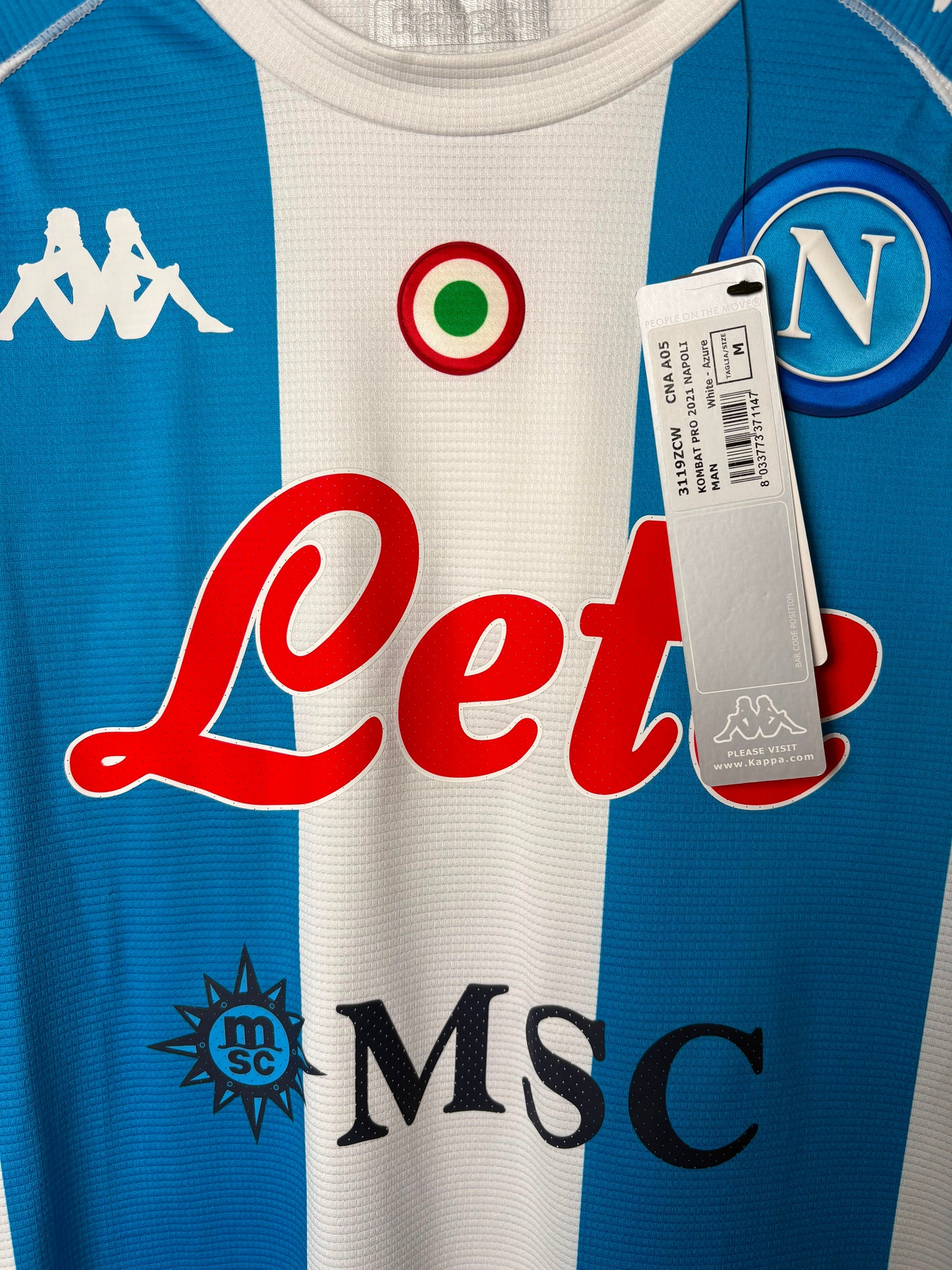 Original Napoli Special Edition 2020/21 Fourth - Maradona #10 Size M (Tribute to Maradona) (Bnwt) (Player Version)