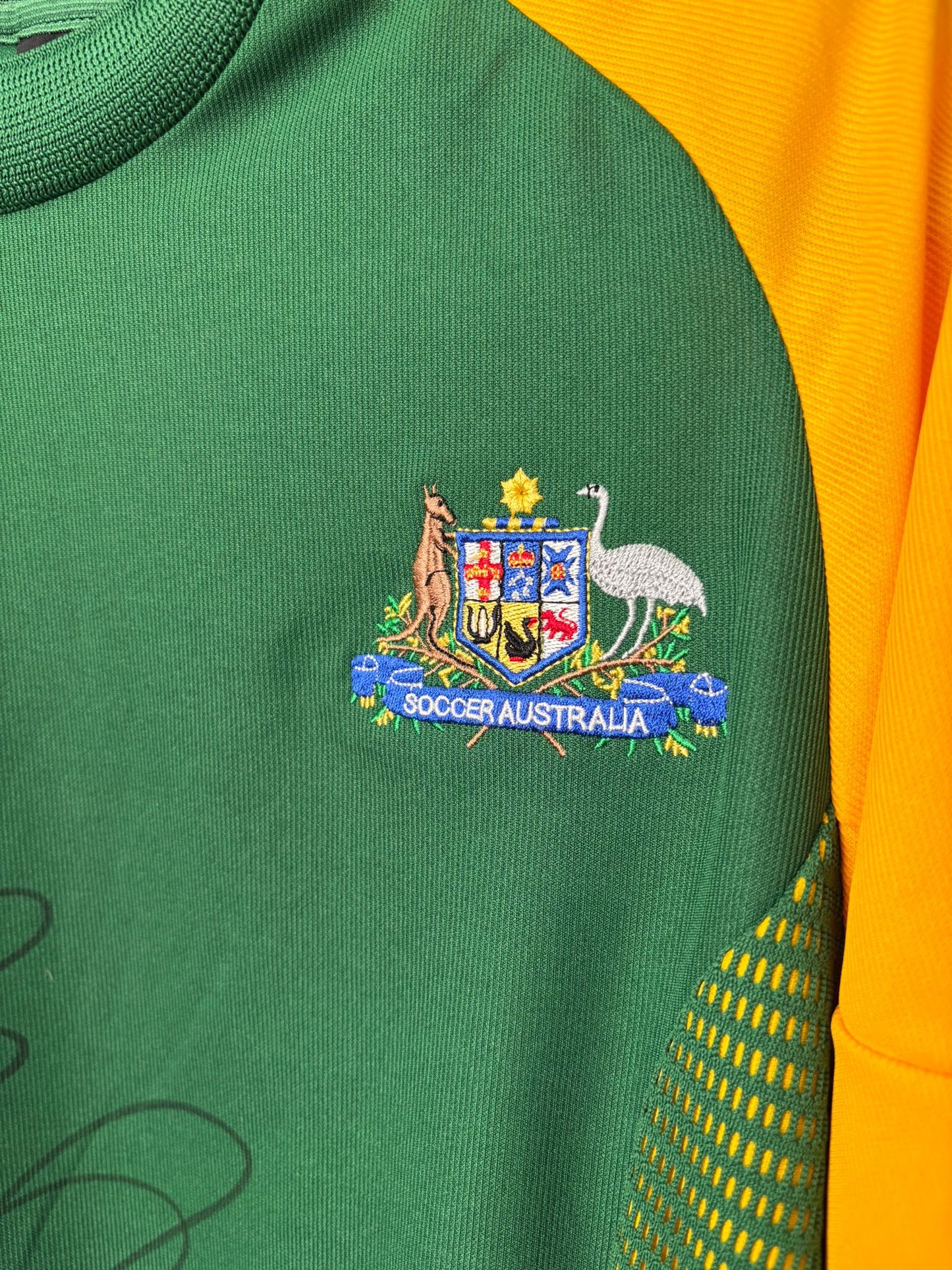 Original Australia 2002 Away - Size M (Signed by Lazaridis)