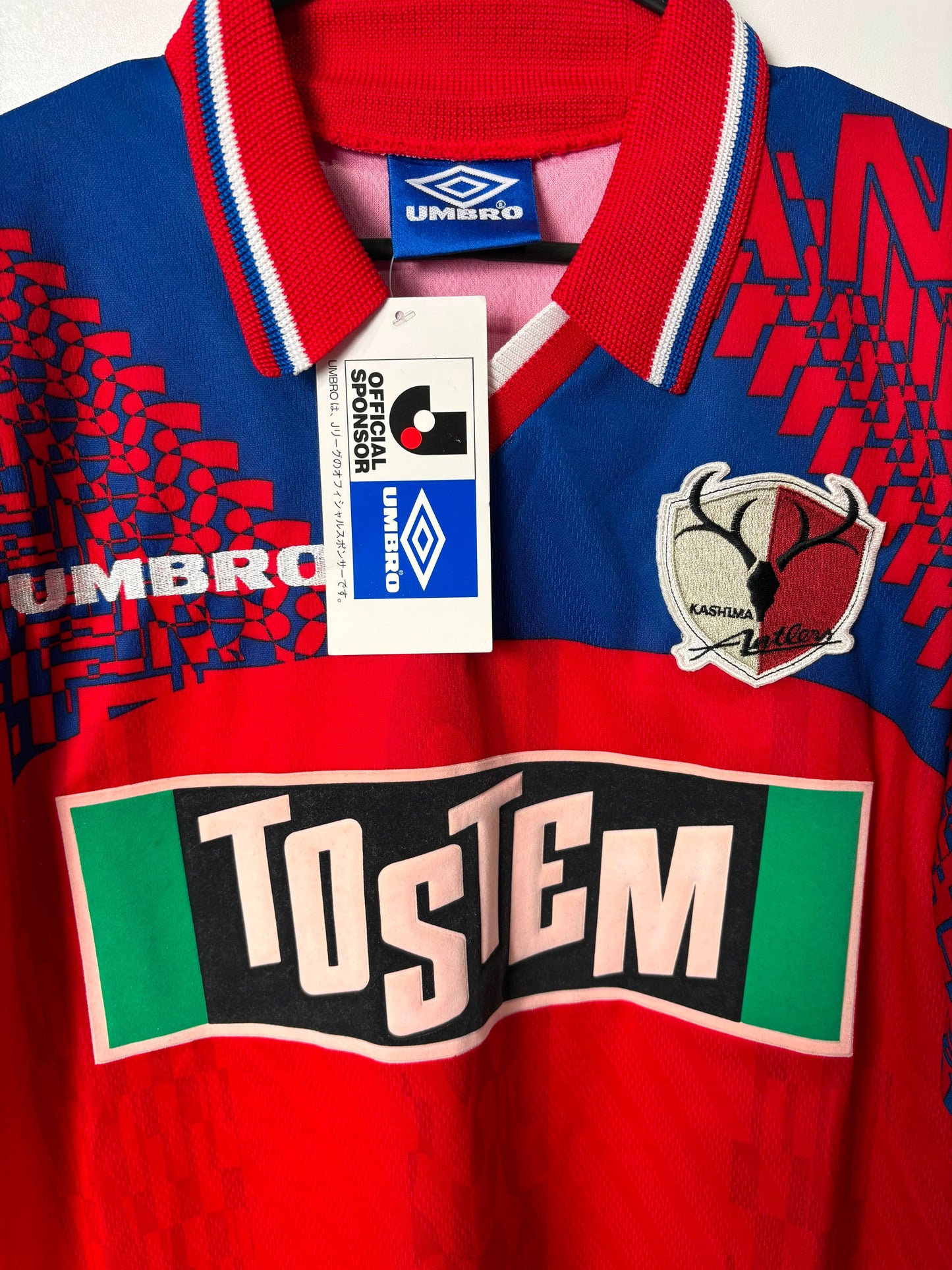 Original Kashima Antlers 1997 Home - Size S fit M (Bnwt)