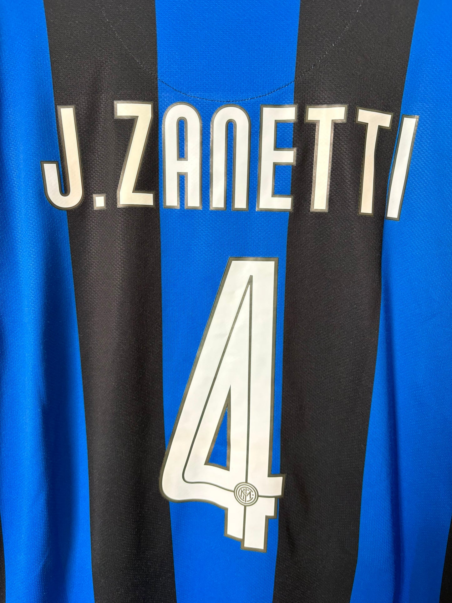Original Inter Milan 2008/09 Home - J.Zanetti Size L