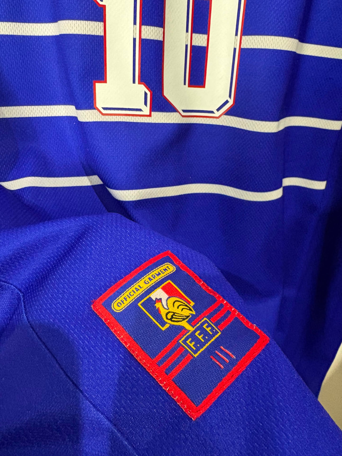 Original France 1998 Home - Zidane #10 Size XL
