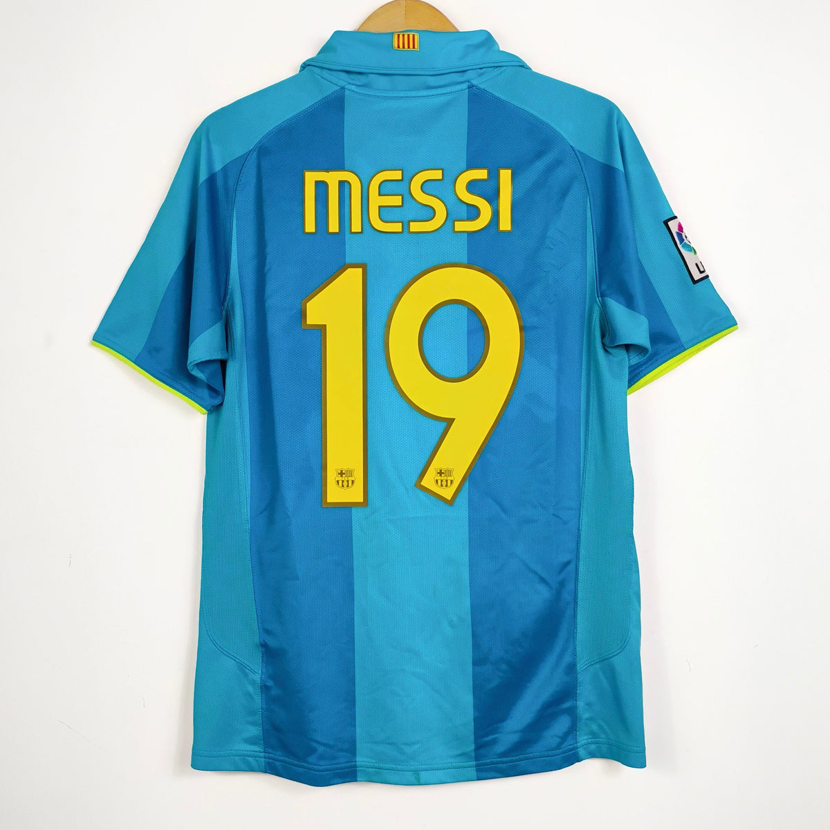 Original Barcelona 2007/08 Away - Messi #19 Size S