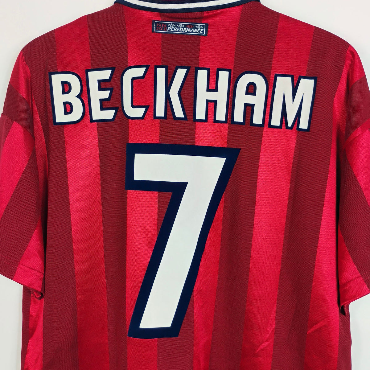 Original England 1997/99 Away - Beckham #7 Size L