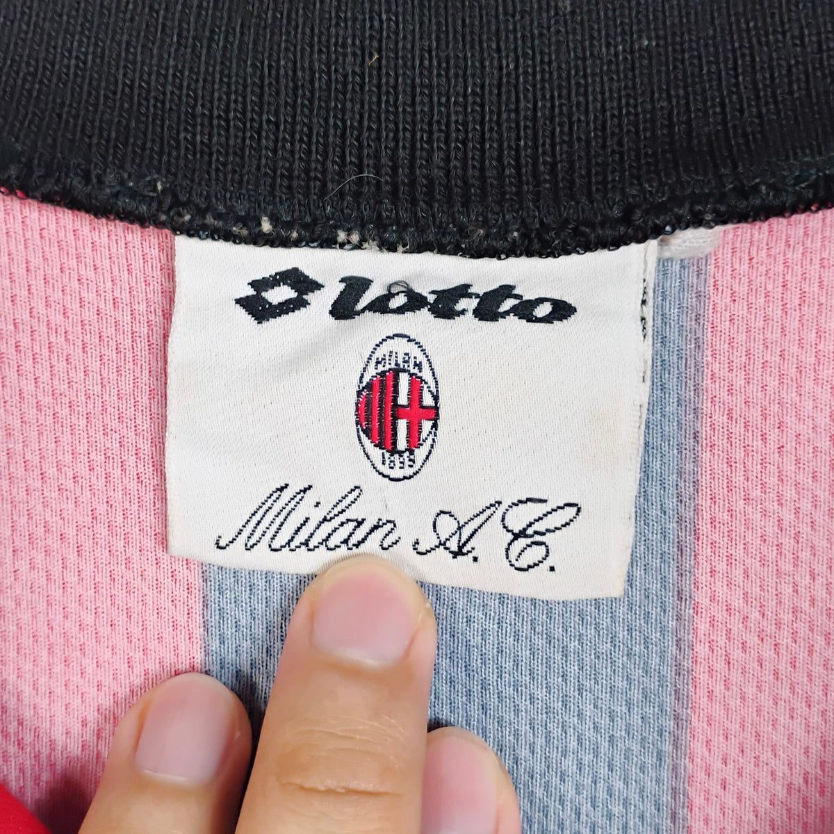 Original AC Milan 1996/97 Home - Maldini #3 Size fit XL (SV)