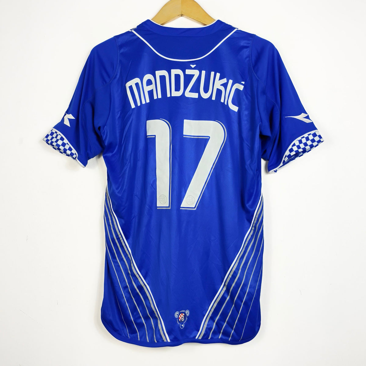 Original Dinamo Zagreb 2007/08 Home - Mandzukic #17 Size M