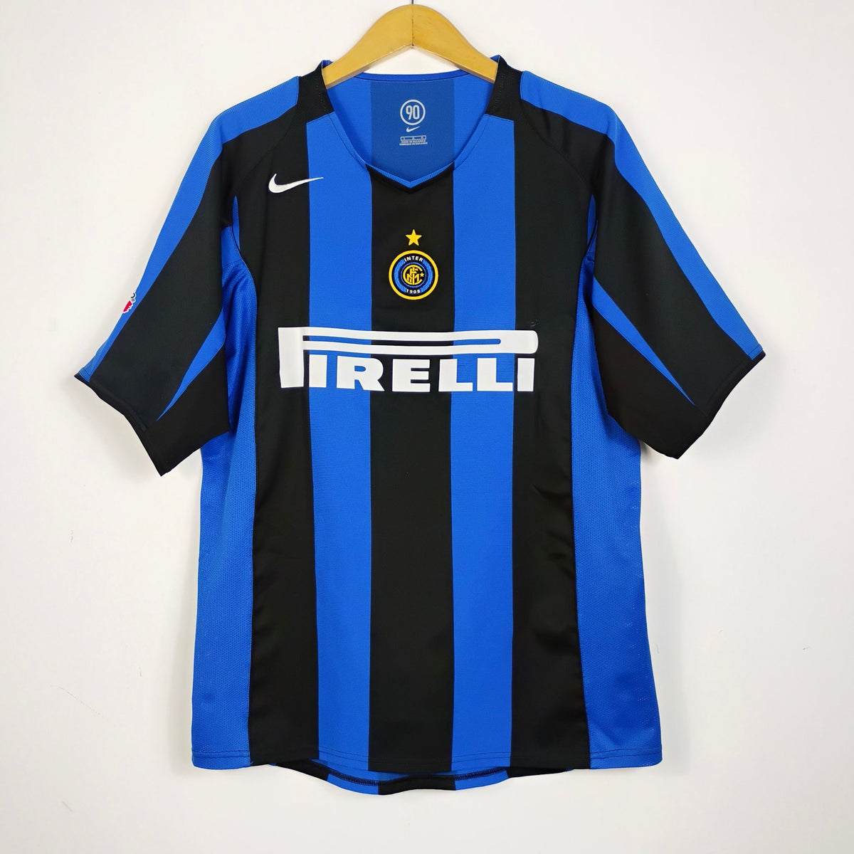 Original Inter Milan 2004/05 Home - Adriano #10 Size L