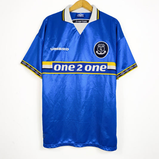 Original Everton 1997/99 Home - Materazzi #15 Size XL