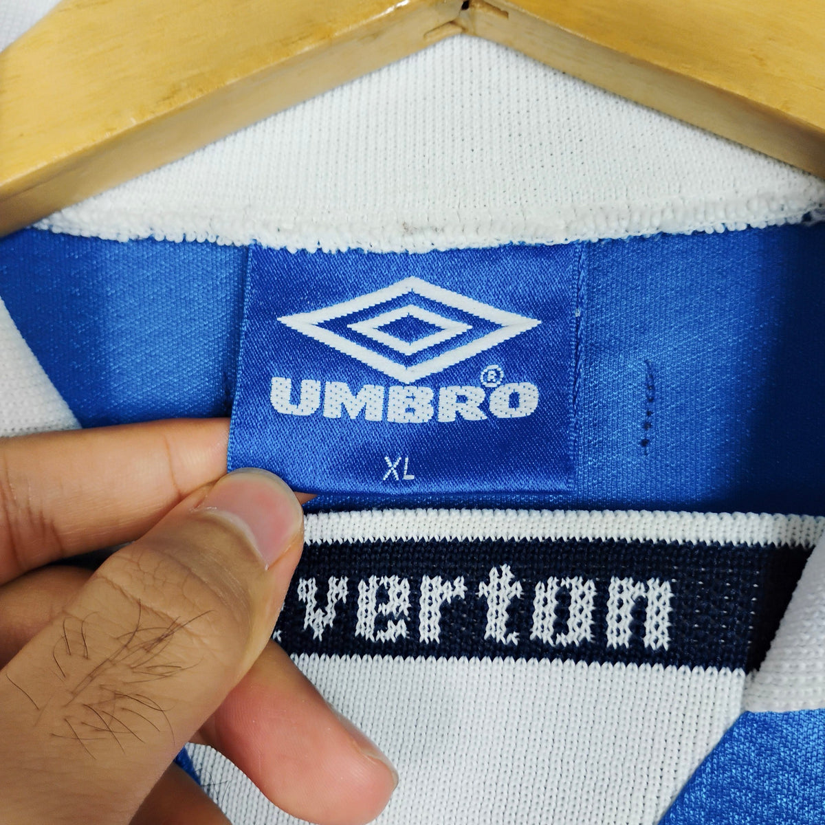 Original Everton 1997/99 Home - Materazzi #15 Size XL