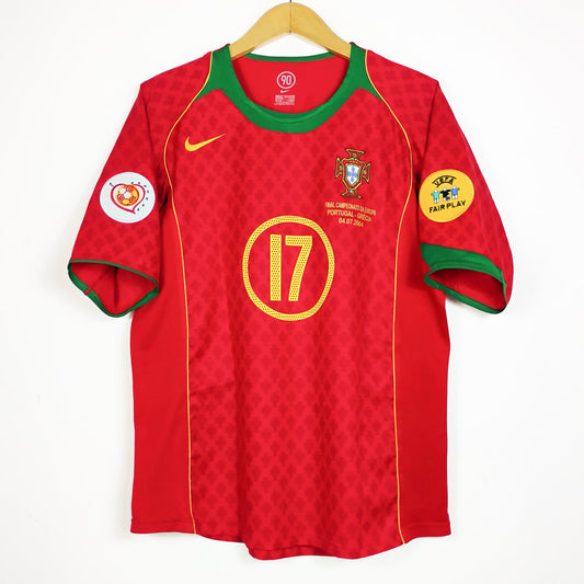 Original Portugal 2004 Home - Cristiano Ronaldo #17 Size M