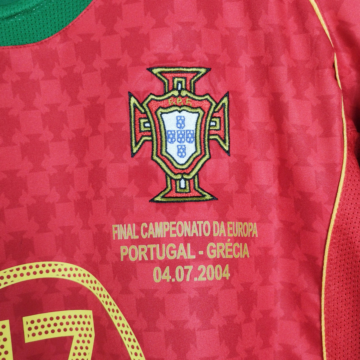 Original Portugal 2004 Home - Cristiano Ronaldo #17 Size M