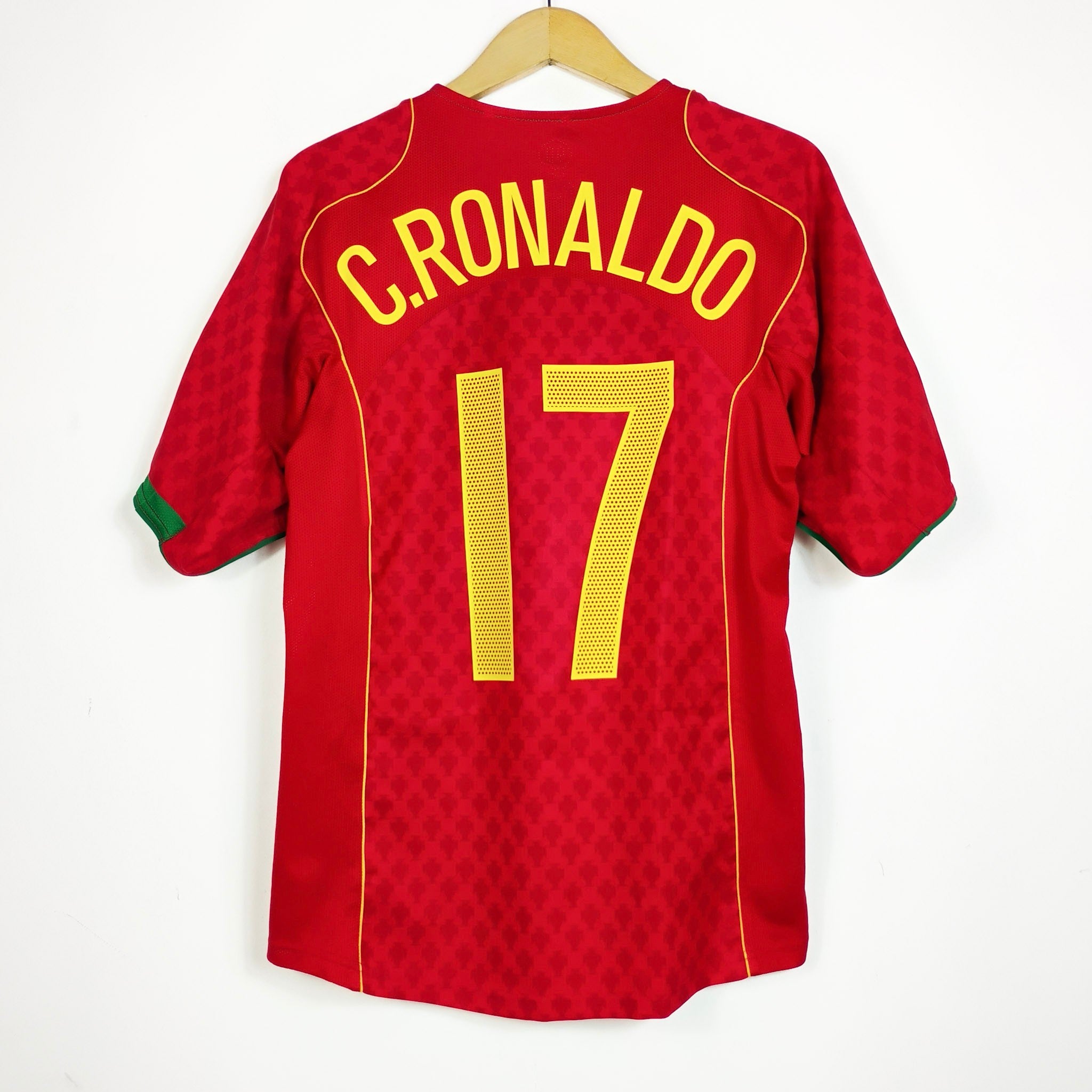 Original Portugal 2004 Home - Cristiano Ronaldo #17 Size M