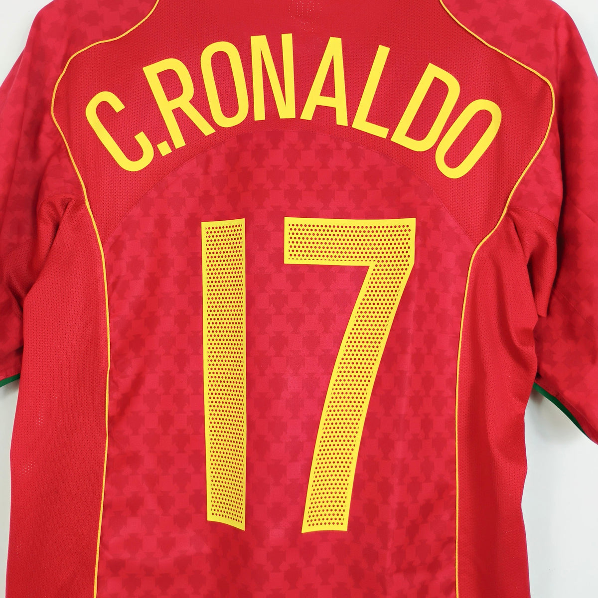 Original Portugal 2004 Home - Cristiano Ronaldo #17 Size M