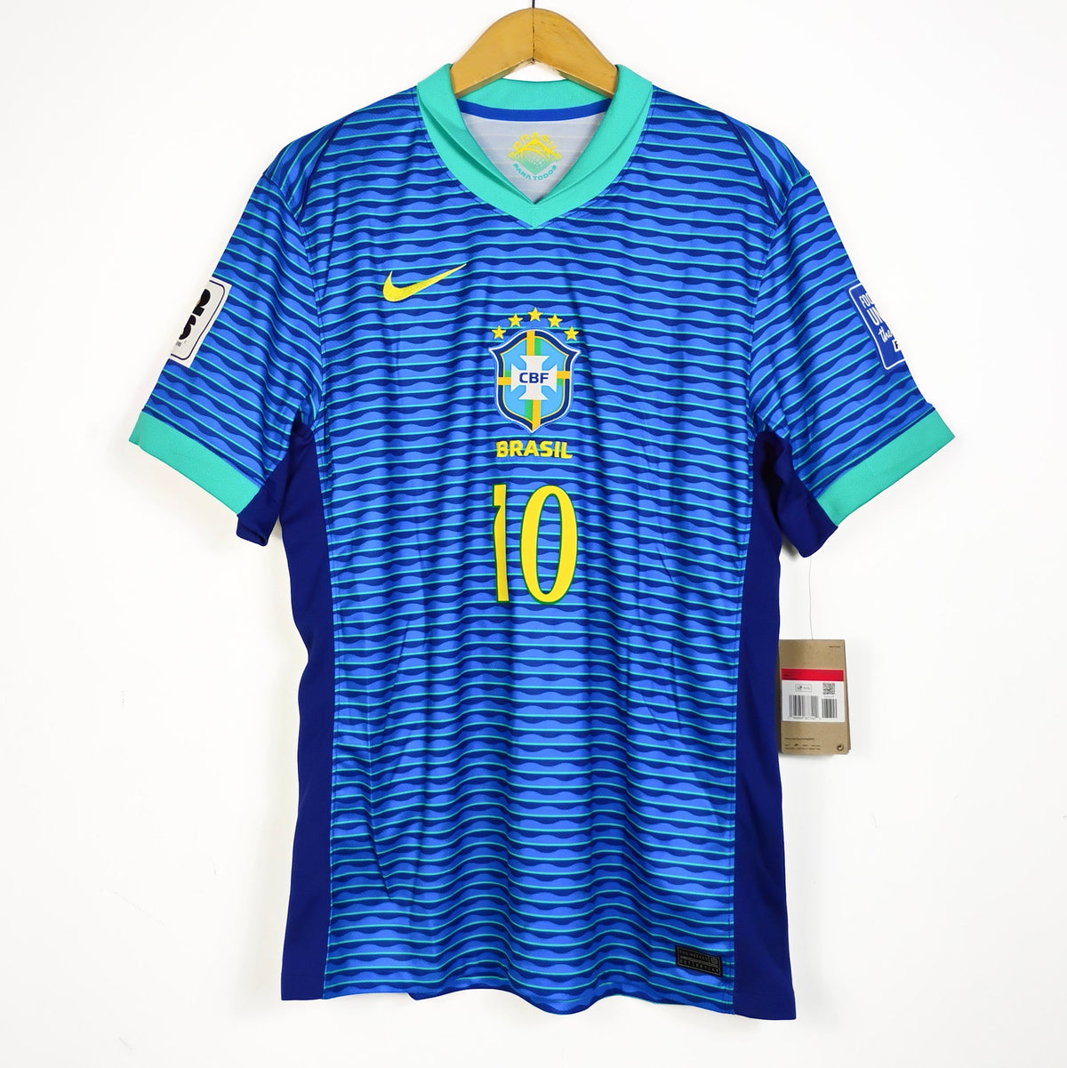 Original Brazil 2024 Away - Neymar Jr #10 Size L (Bnwt)