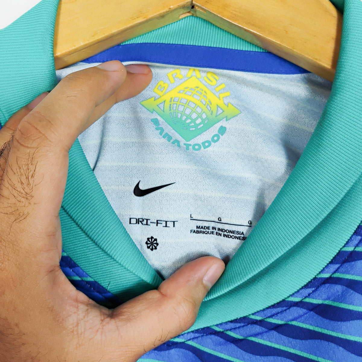 Original Brazil 2024 Away - Neymar Jr #10 Size L (Bnwt)