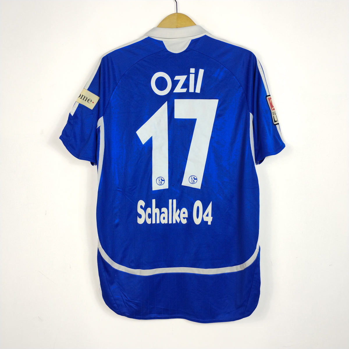 Original Schalke 2007/08 Home - Ozil #17 Size M