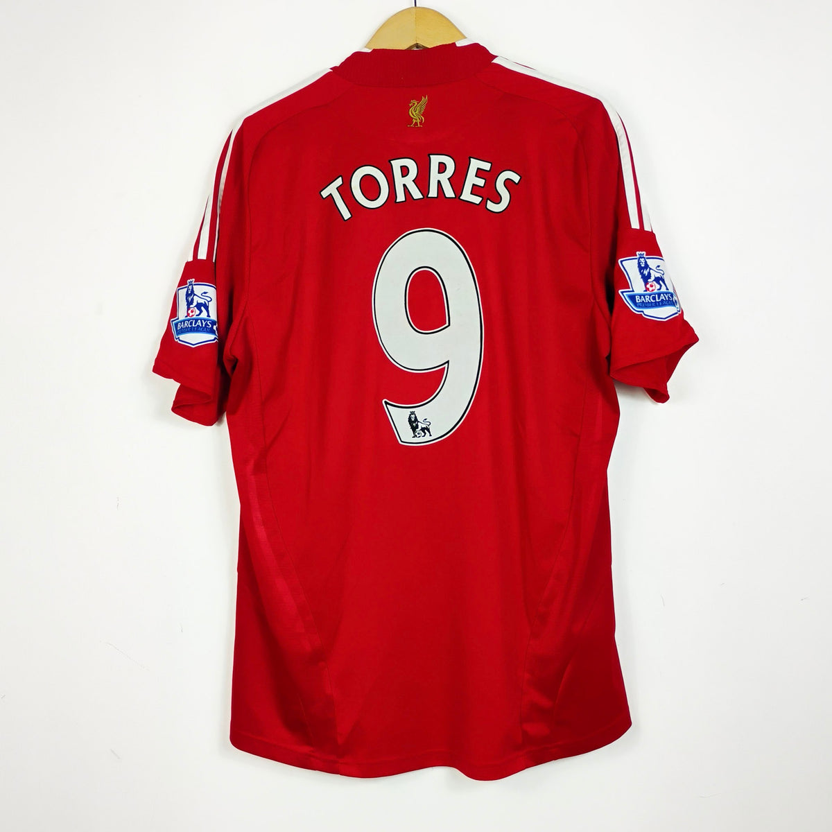 Original Liverpool 2008/10 Home - Torres #9 Size L