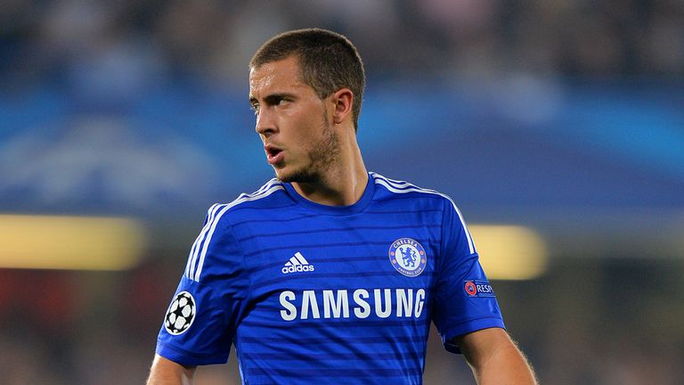 Authentic Chelsea 2014/15 Home - Hazard #10 Size M