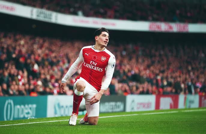 Authentic Arsenal 2016/17 Home - Bellerin #24 Size M (Mdt)