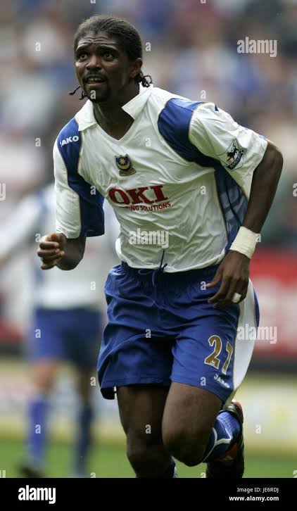 Authentic Portsmouth 2006/07 Away - Kanu #27 Size XL (Bnwt)