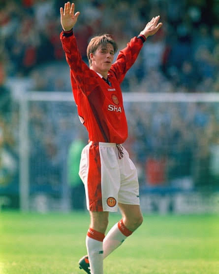Authentic Manchester United 1997/98 Home - Beckham #10 Size L