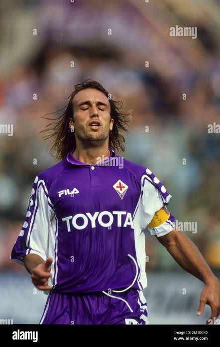 Authentic Fiorentina 1999/00 Home - Batistuta #9 Size L