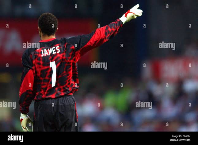 Authentic England 2004 GK - James #1 Size XL