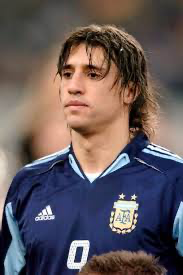 Authentic Argentina 2004 Home - Crespo #9 Size L