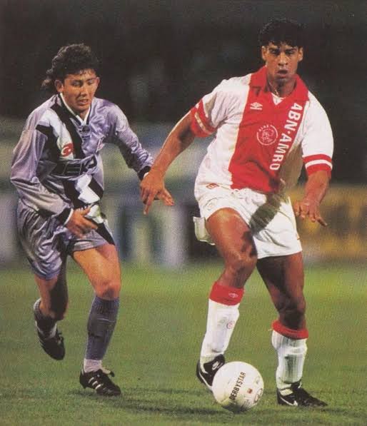 Authentic Ajax 1993/94 Home - Rijkaard #10 Size M
