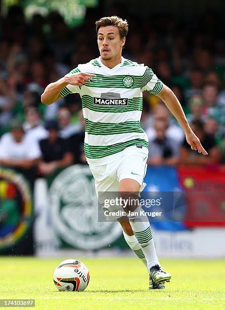 Authentic Celtic 2013/14 Home - Irvine #36 Size M