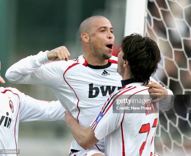 Original AC Milan 2007/08 Away - Ronaldo #99 Size S
