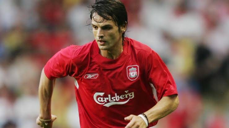 Original Liverpool 2004/06 Home - Morientes #19 Size XL