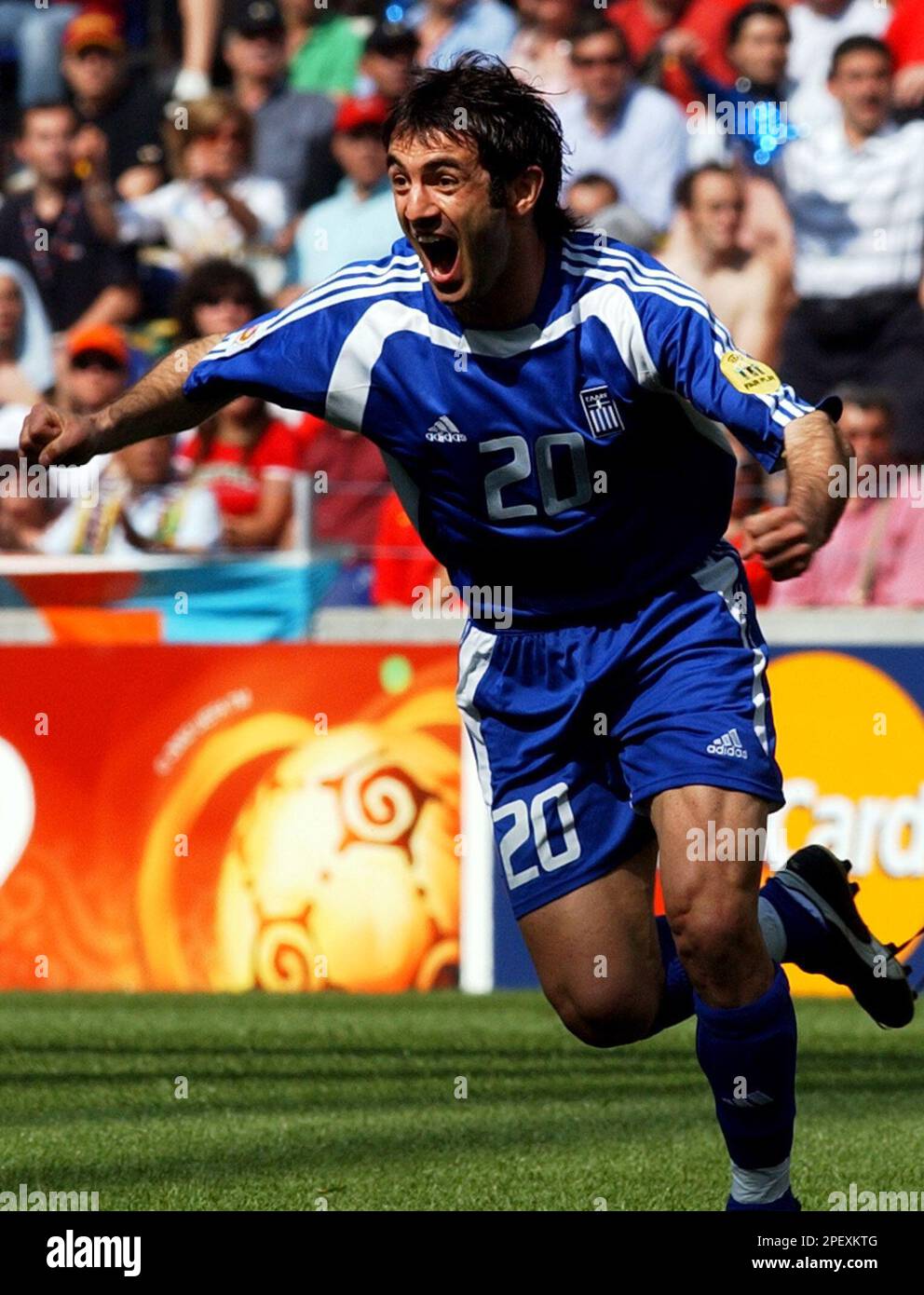 Original Greece 2004 Home - Karagounis #20 Size L